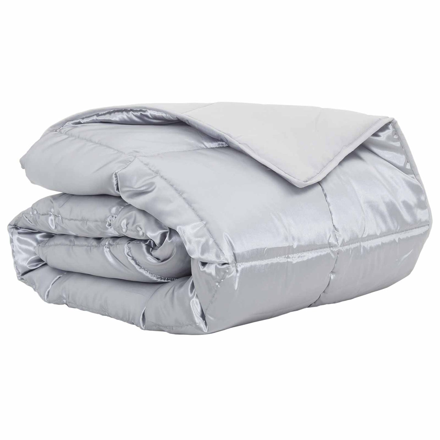 Duvet Estivo Argento 140 x 200 cm Satin e Micropile | homemem39