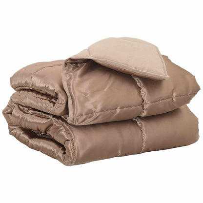 Piumone Completo Annuale Oro 200 x 200 cm Satin e Micropile