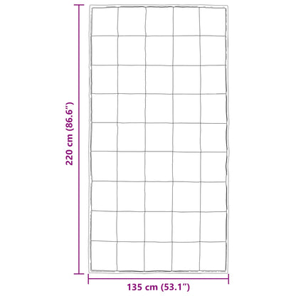 Piumone Completo Annuale Oro 220 x 135 cm Satin e Micropile
