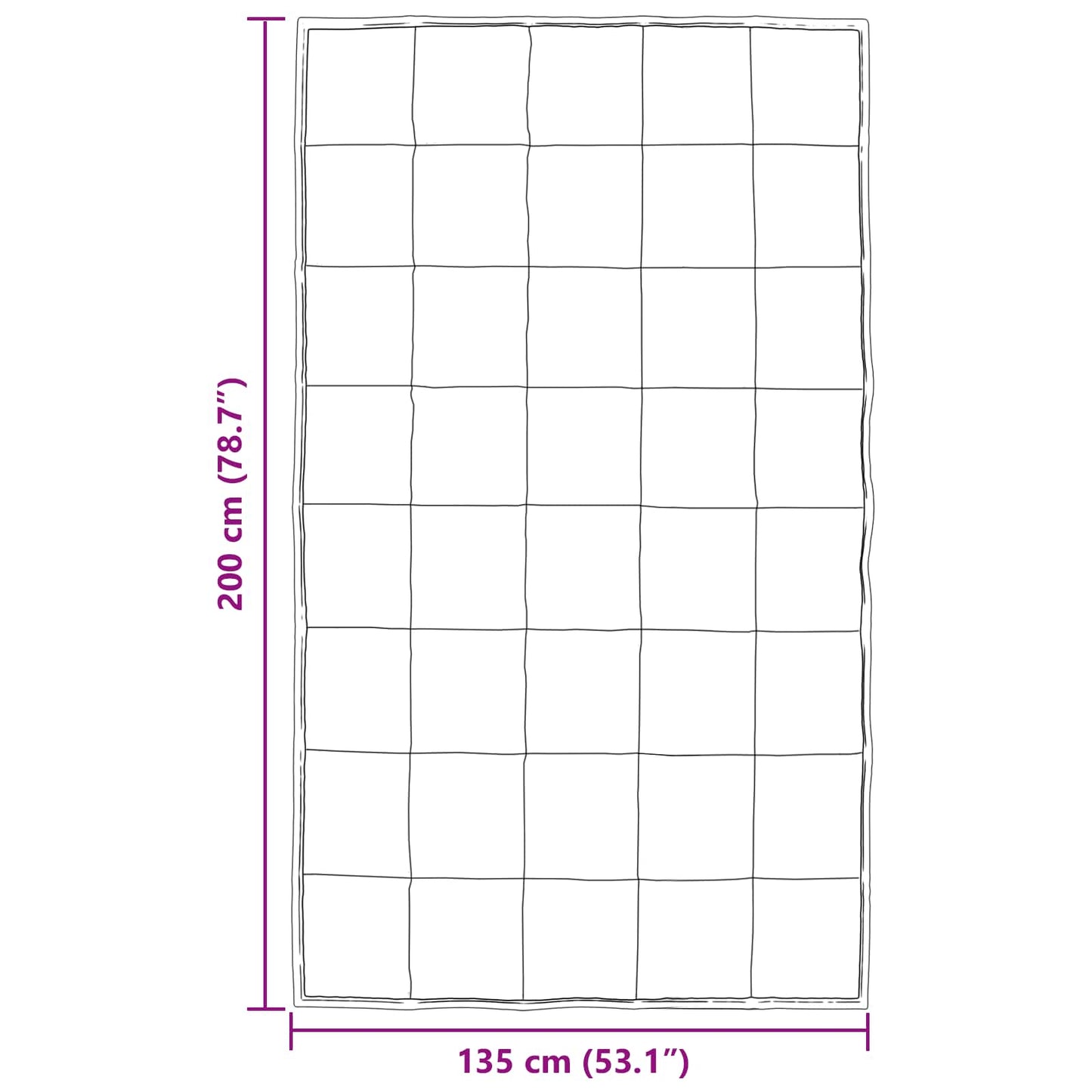 Piumone Completo Annuale Nero 200 x 135 cm Satin e Micropile