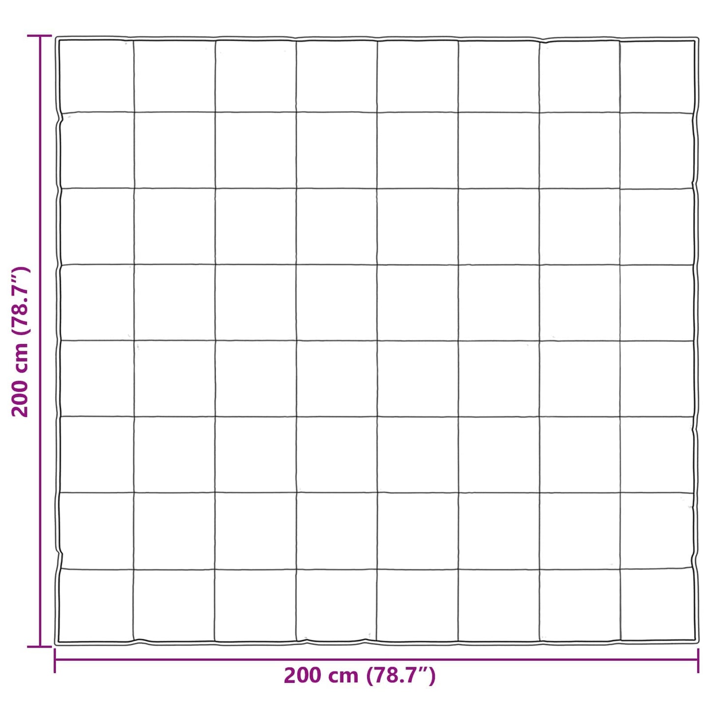 Piumone Completo Annuale Nero 200 x 200 cm Satin e Micropile