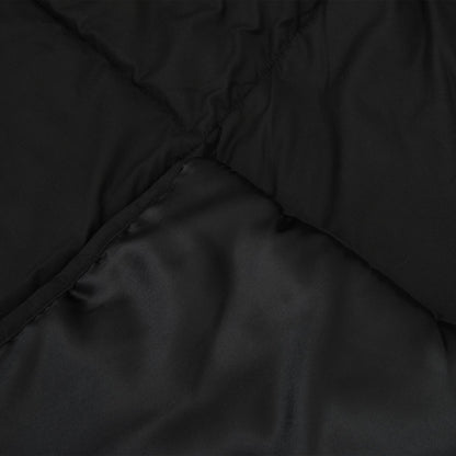 Piumone Completo Annuale Nero 220 x 200 cm Satin e Micropile
