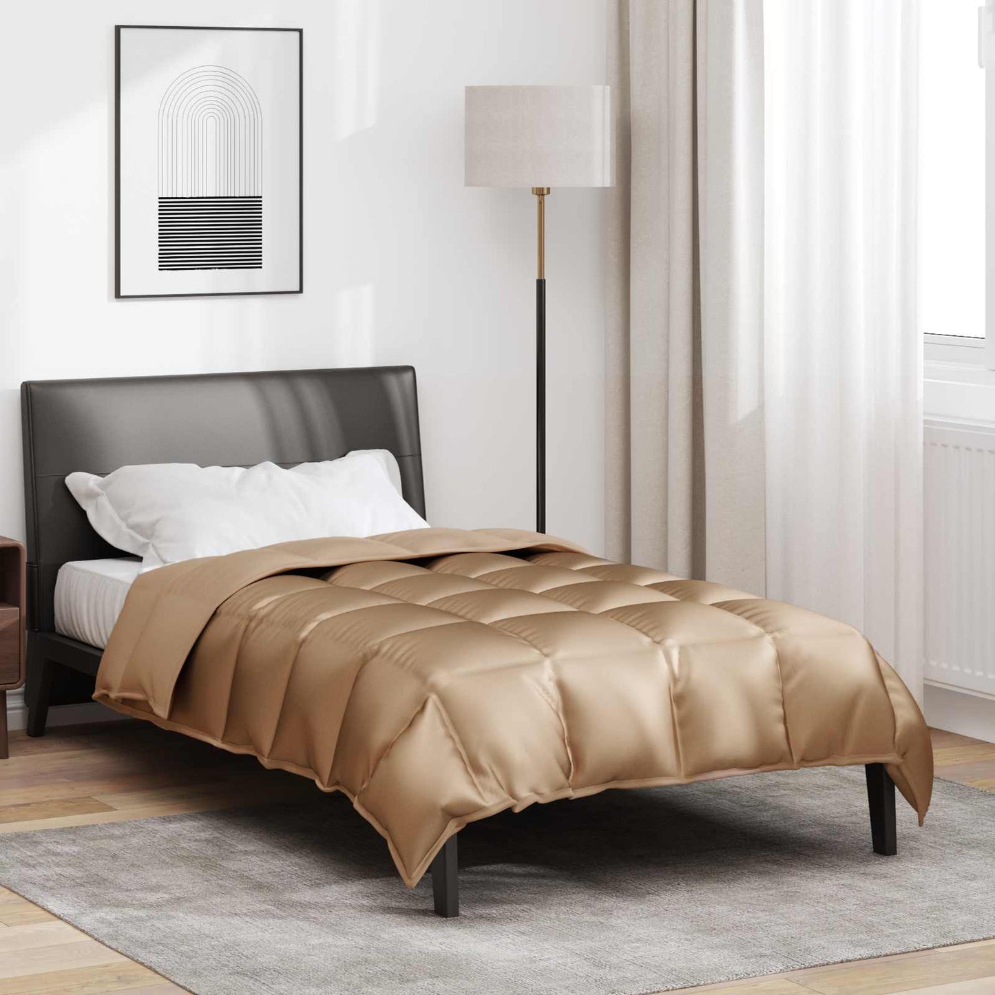 Duvet Invernale Oro 155 x 220 cm Satin e Micropile | homemem39
