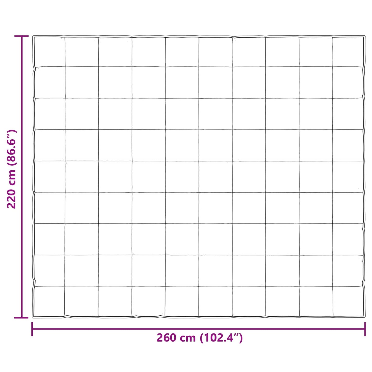 Duvet Invernale Nero 220 x 260 cm Satin e Micropile