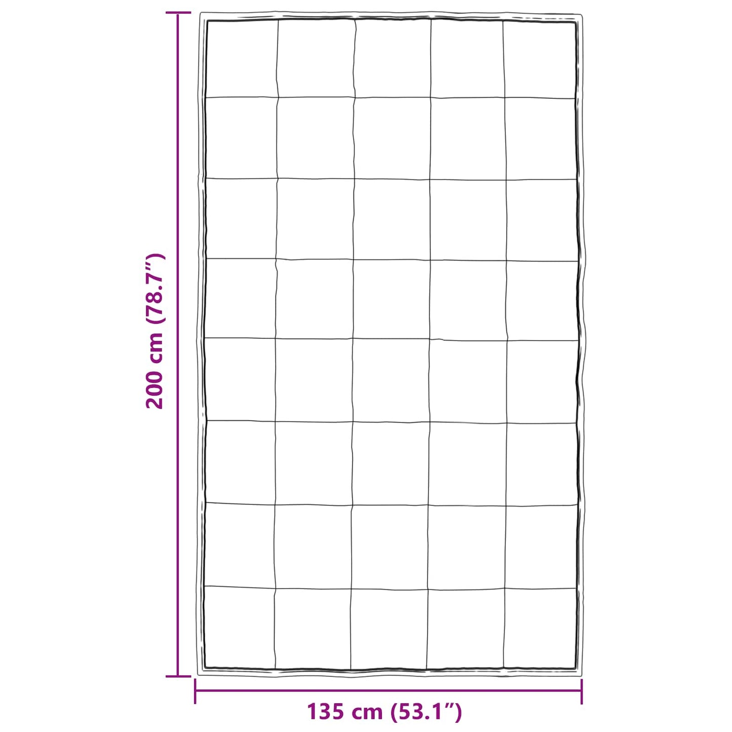 Duvet Invernale Argento 200 x 135 cm Satin e Micropile