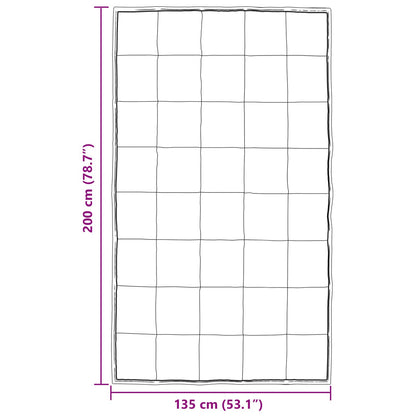 Duvet Invernale Argento 200 x 135 cm Satin e Micropile