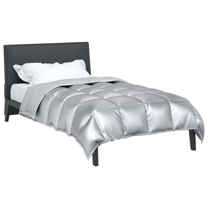 Duvet Invernale Argento 140 x 220 cm Satin e Micropile