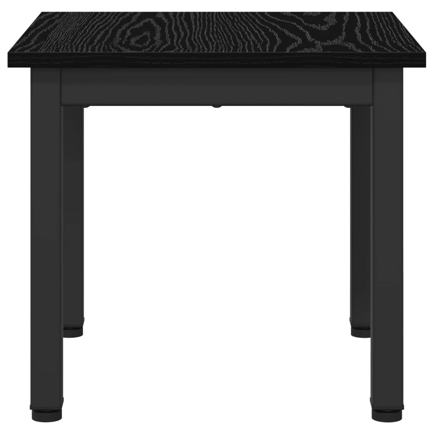 Tavolino da salotto Rovere Nero 40 x 40 x 36 cm