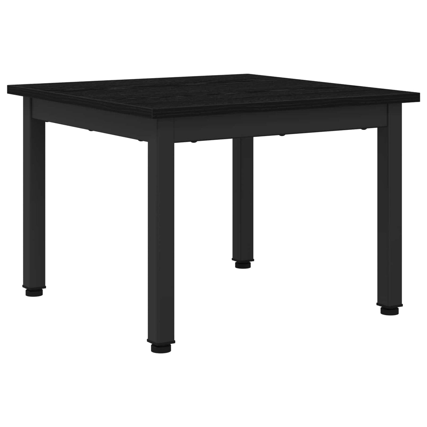 Tavolino da salotto Rovere Nero 50 x 50 x 36 cm - homemem39