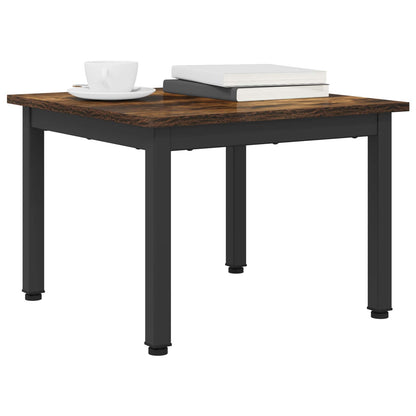 Tavolino da salotto Quercia Fumosa 50 x 50 x 36 cm