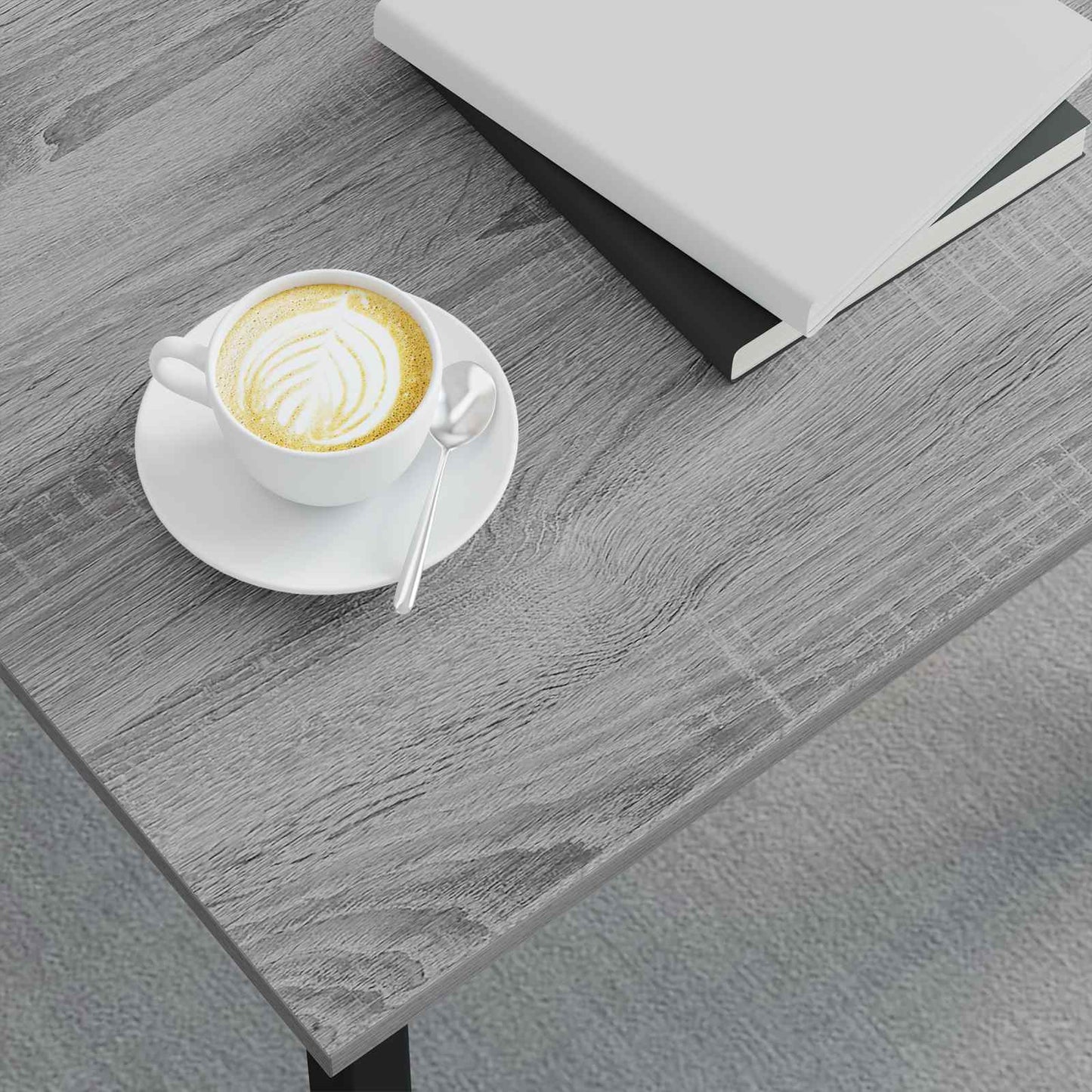 Tavolino da salotto Grigio Sonoma 50 x 50 x 36 cm - homemem39