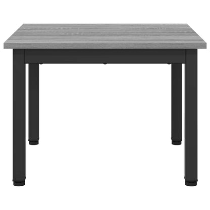 Tavolino da salotto Grigio Sonoma 50 x 50 x 36 cm - homemem39