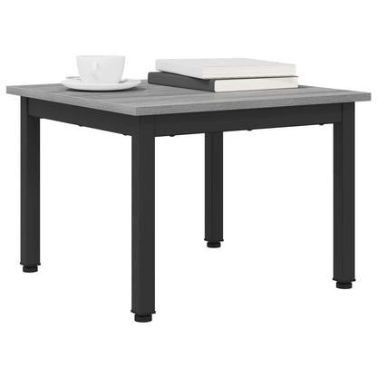 Tavolino da salotto Grigio Sonoma 50 x 50 x 36 cm - homemem39