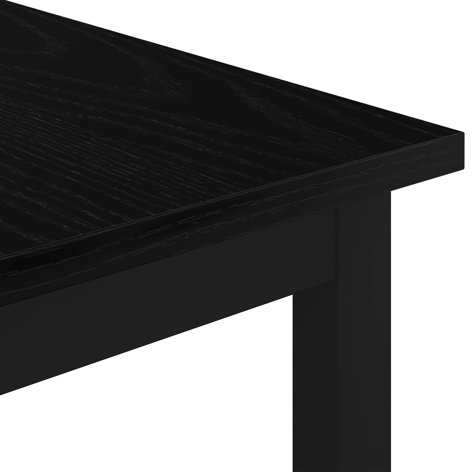 Tavolino da salotto Rovere Nero 60 x 30 x 36 cm - homemem39