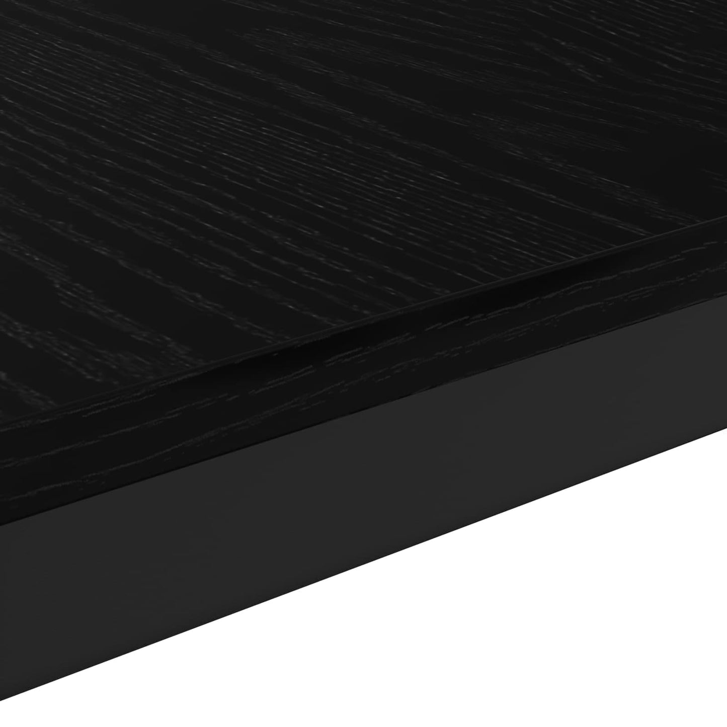 Tavolino da salotto Rovere Nero 60 x 30 x 36 cm - homemem39