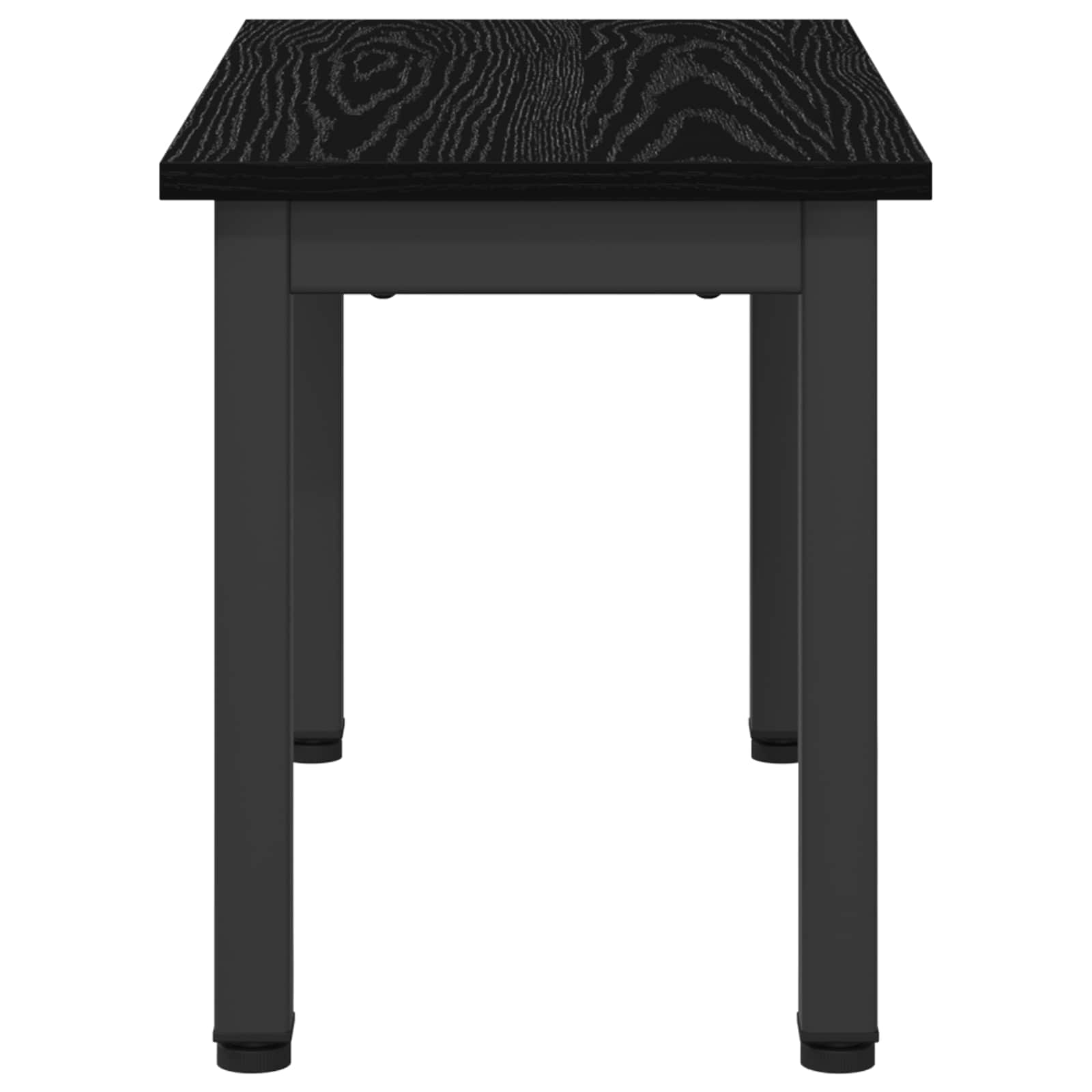 Tavolino da salotto Rovere Nero 60 x 30 x 36 cm - homemem39