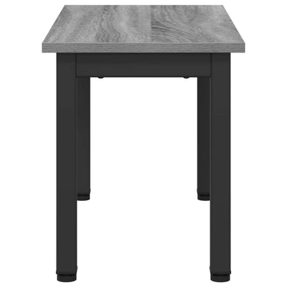 Tavolino da salotto Grigio Sonoma 60 x 30 x 36 cm - homemem39
