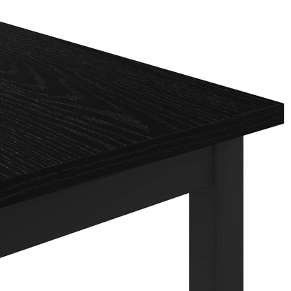 Tavolino da salotto Rovere Nero 60 x 60 x 36 cm - homemem39
