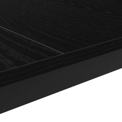 Tavolino da salotto Rovere Nero 60 x 60 x 36 cm - homemem39