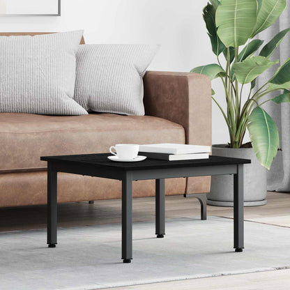 Tavolino da salotto Rovere Nero 60 x 60 x 36 cm - homemem39