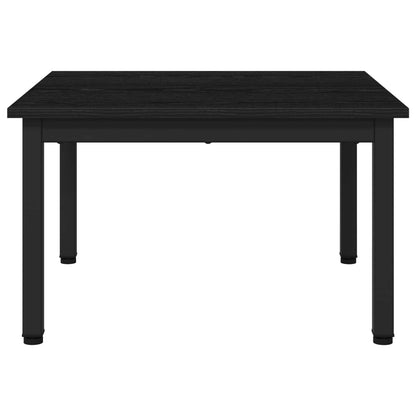 Tavolino da salotto Rovere Nero 60 x 60 x 36 cm - homemem39