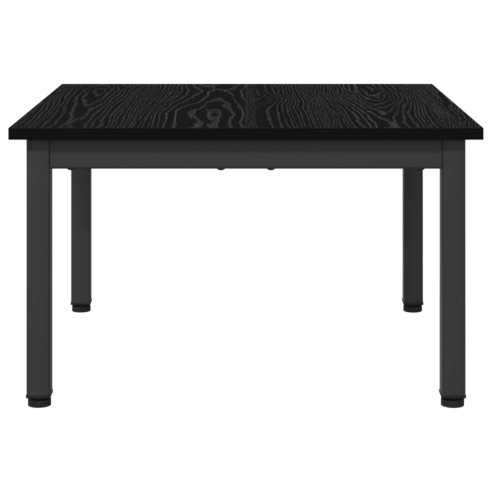 Tavolino da salotto Rovere Nero 60 x 60 x 36 cm - homemem39