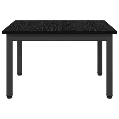Tavolino da salotto Rovere Nero 60 x 60 x 36 cm - homemem39
