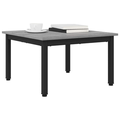 Tavolino da salotto Grigio Sonoma 60 x 60 x 36 cm - homemem39