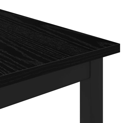 Tavolino da salotto Rovere Nero 60 x 50 x 36 cm - homemem39