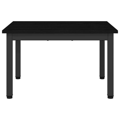 Tavolino da salotto Rovere Nero 60 x 50 x 36 cm - homemem39