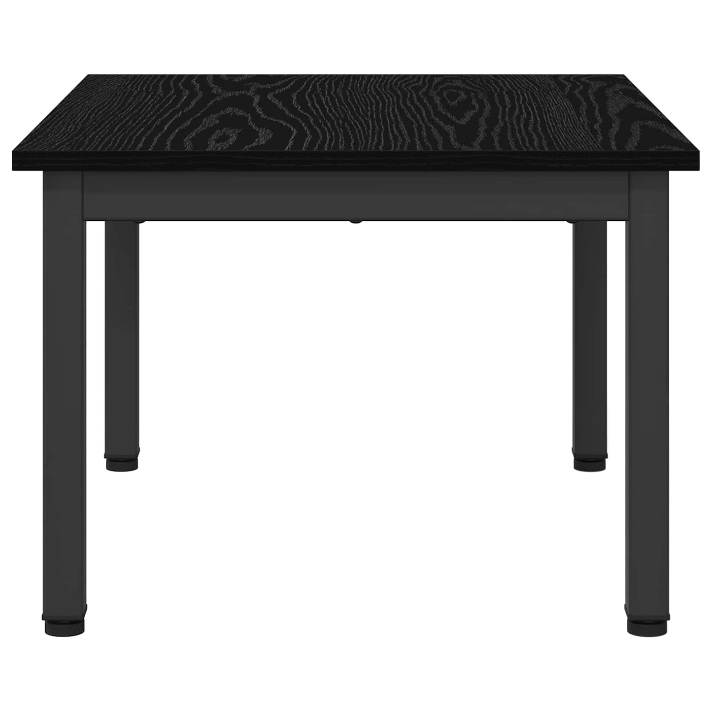 Tavolino da salotto Rovere Nero 60 x 50 x 36 cm - homemem39