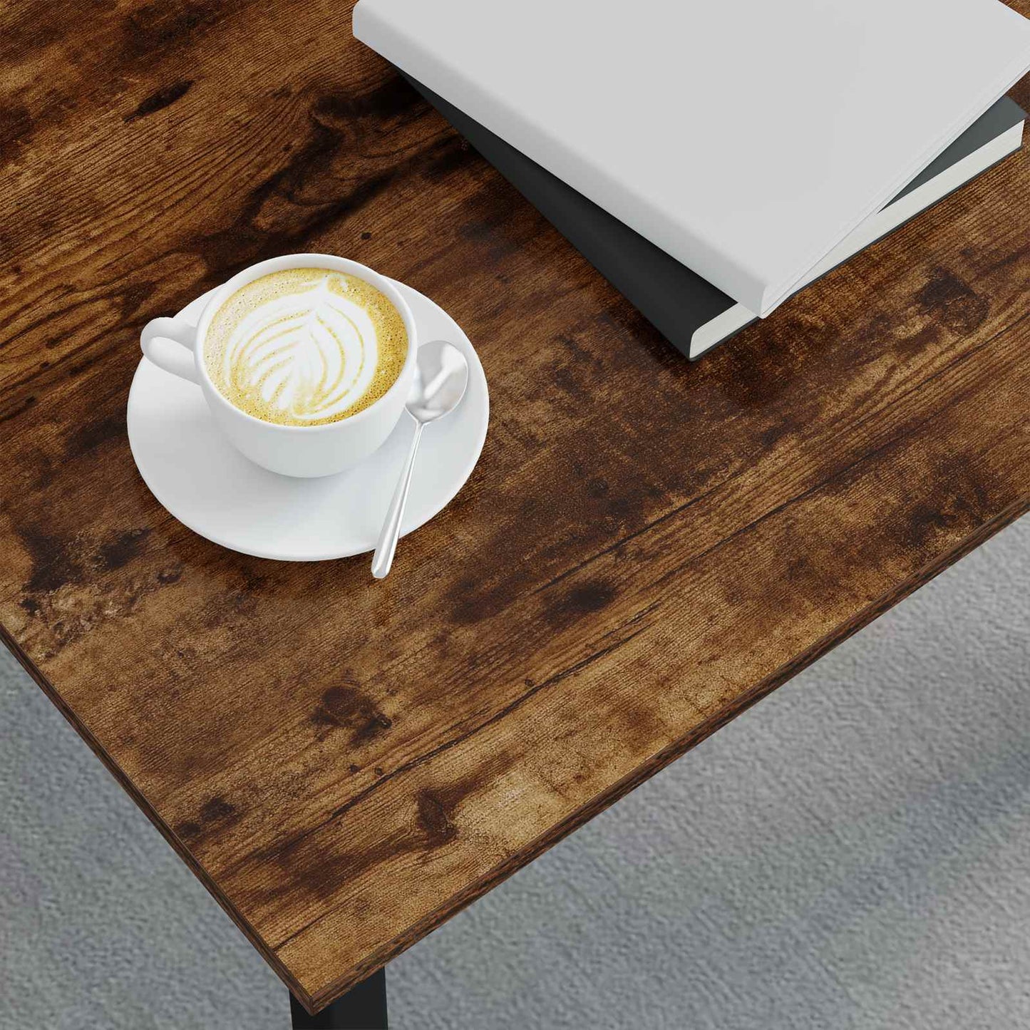 Tavolino da salotto Quercia Fumosa 60 x 50 x 36 cm