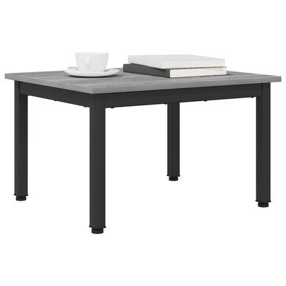 Tavolino da salotto Grigio Sonoma 60 x 50 x 36 cm - homemem39