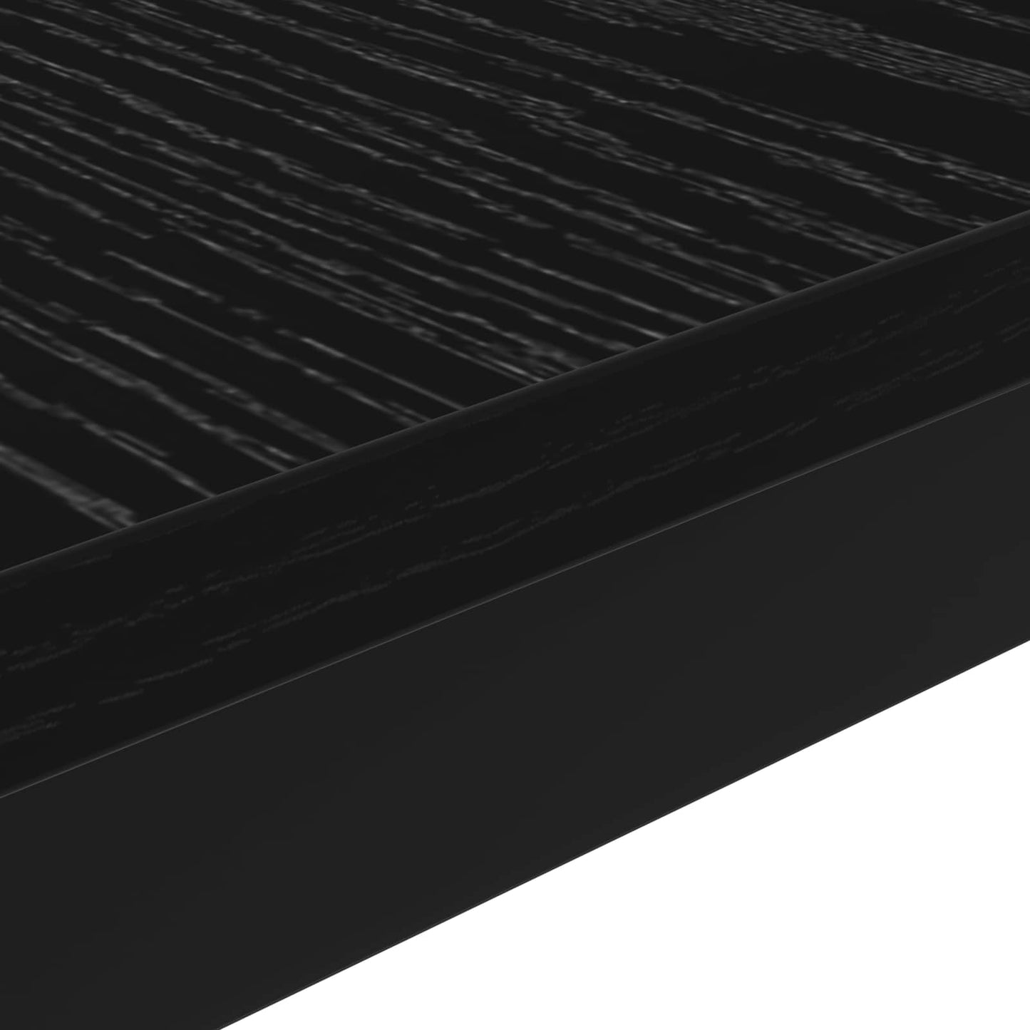 Tavolino da salotto Rovere Nero 70 x 50 x 36 cm - homemem39
