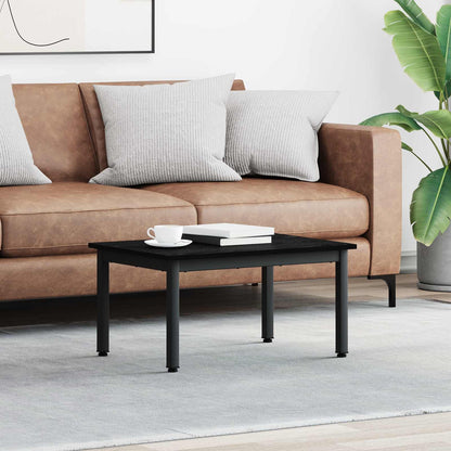 Tavolino da salotto Rovere Nero 70 x 50 x 36 cm