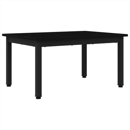 Tavolino da salotto Rovere Nero 70 x 50 x 36 cm - homemem39