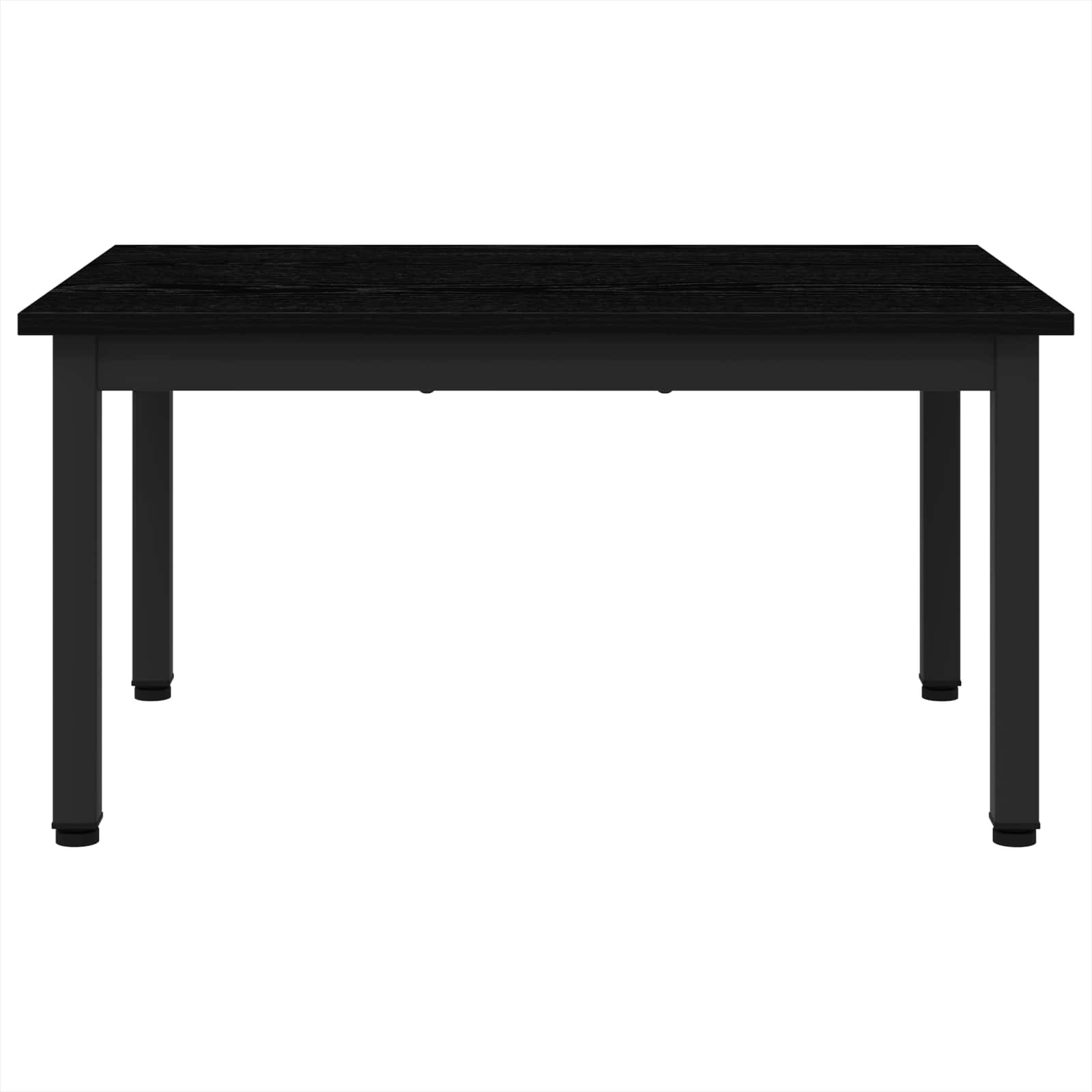 Tavolino da salotto Rovere Nero 70 x 50 x 36 cm - homemem39