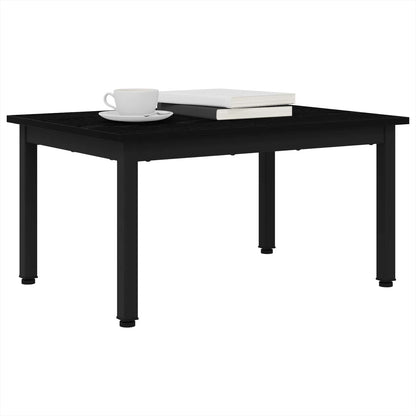 Tavolino da salotto Rovere Nero 70 x 50 x 36 cm - homemem39