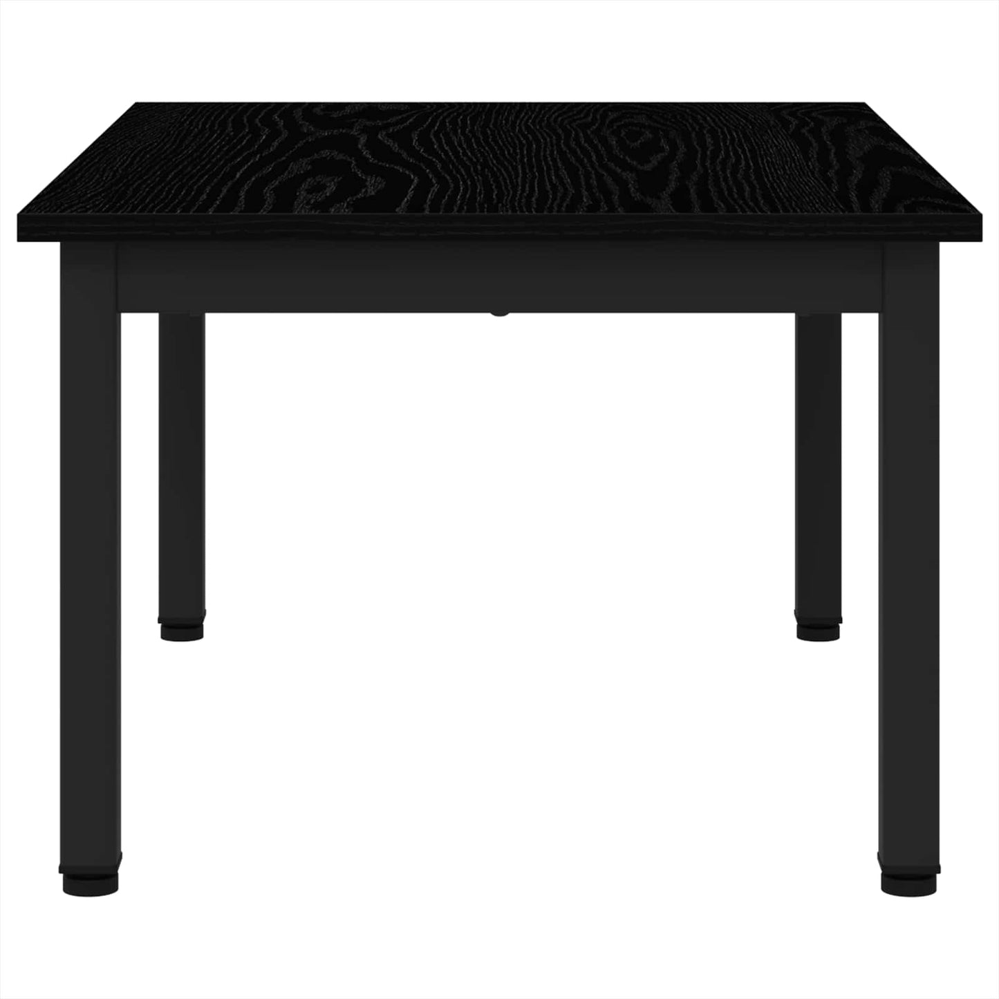 Tavolino da salotto Rovere Nero 70 x 50 x 36 cm - homemem39
