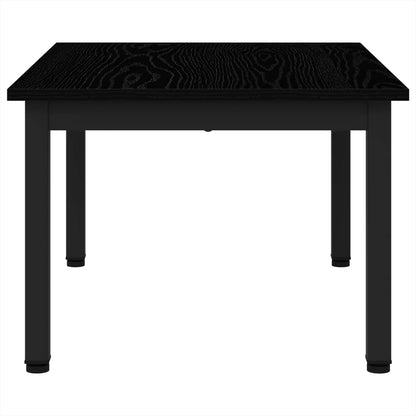 Tavolino da salotto Rovere Nero 70 x 50 x 36 cm - homemem39