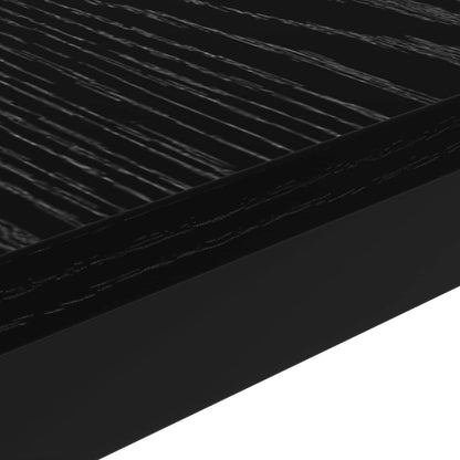 Tavolino da salotto Rovere Nero 100 x 50 x 45 cm