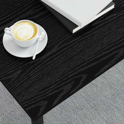Tavolino da salotto Rovere Nero 100 x 50 x 45 cm - homemem39