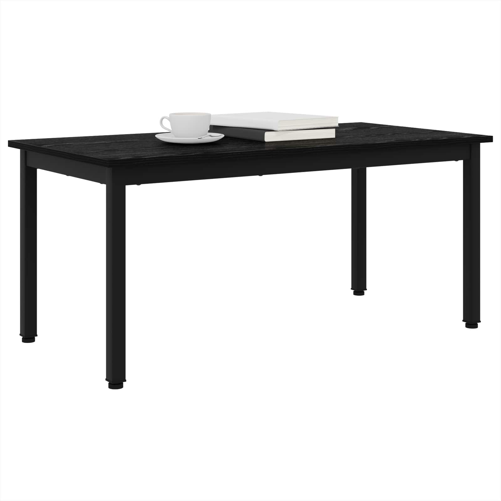 Tavolino da salotto Rovere Nero 100 x 50 x 45 cm - homemem39