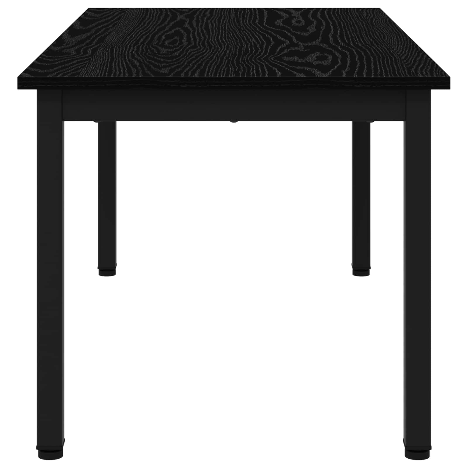 Tavolino da salotto Rovere Nero 100 x 50 x 45 cm - homemem39