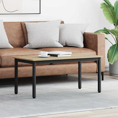 Tavolino da salotto Sonoma 100 x 50 x 45 cm Legno multistrato | homemem39