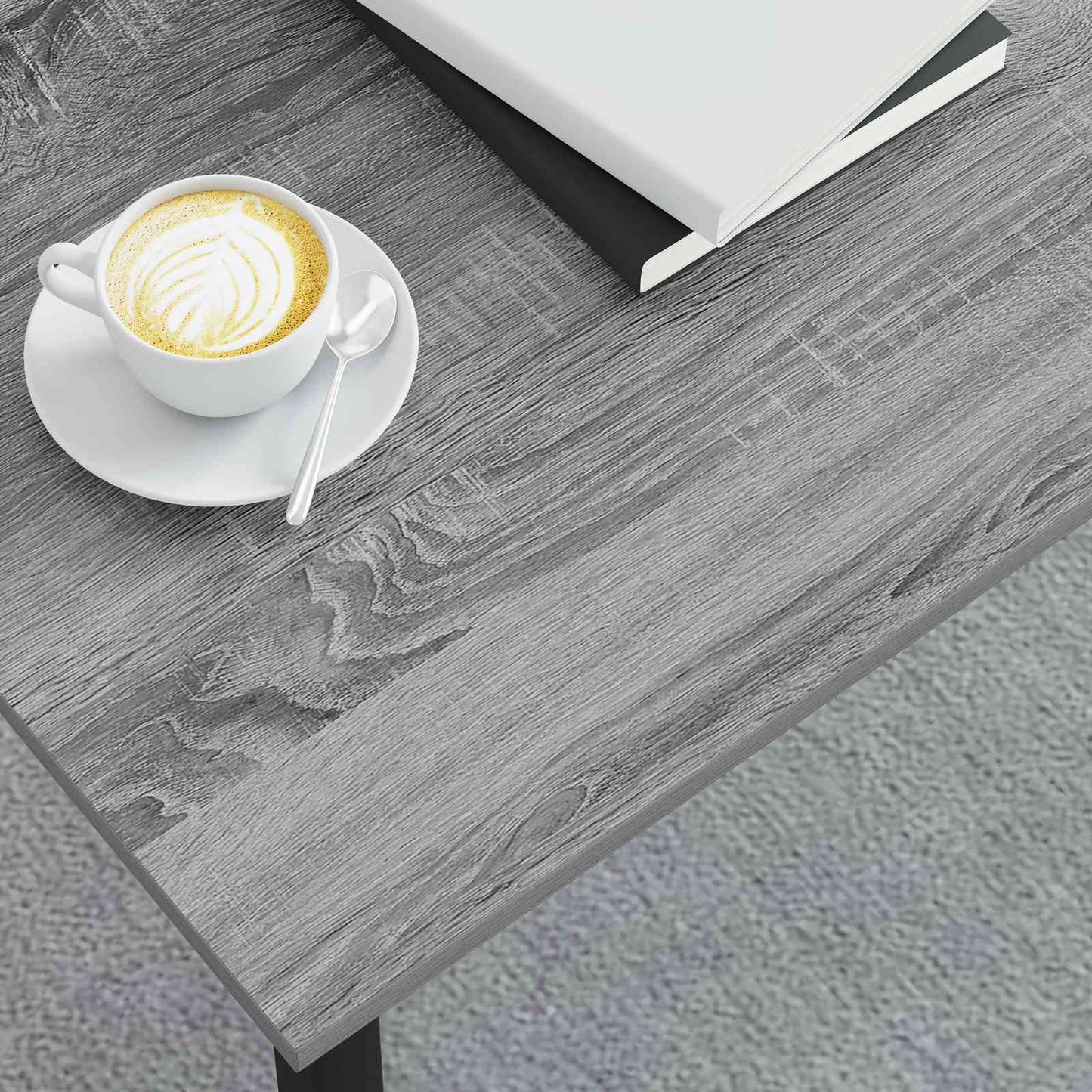 Tavolino da salotto Grigio Sonoma 100 x 50 x 45 cm - homemem39