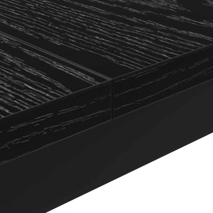 Tavolino da salotto Rovere Nero 80 x 80 x 45 cm - homemem39