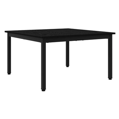 Tavolino da salotto Rovere Nero 80 x 80 x 45 cm - homemem39