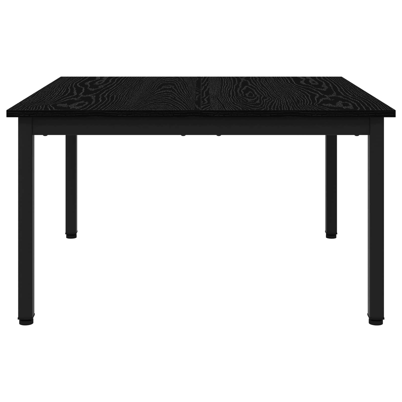 Tavolino da salotto Rovere Nero 80 x 80 x 45 cm - homemem39