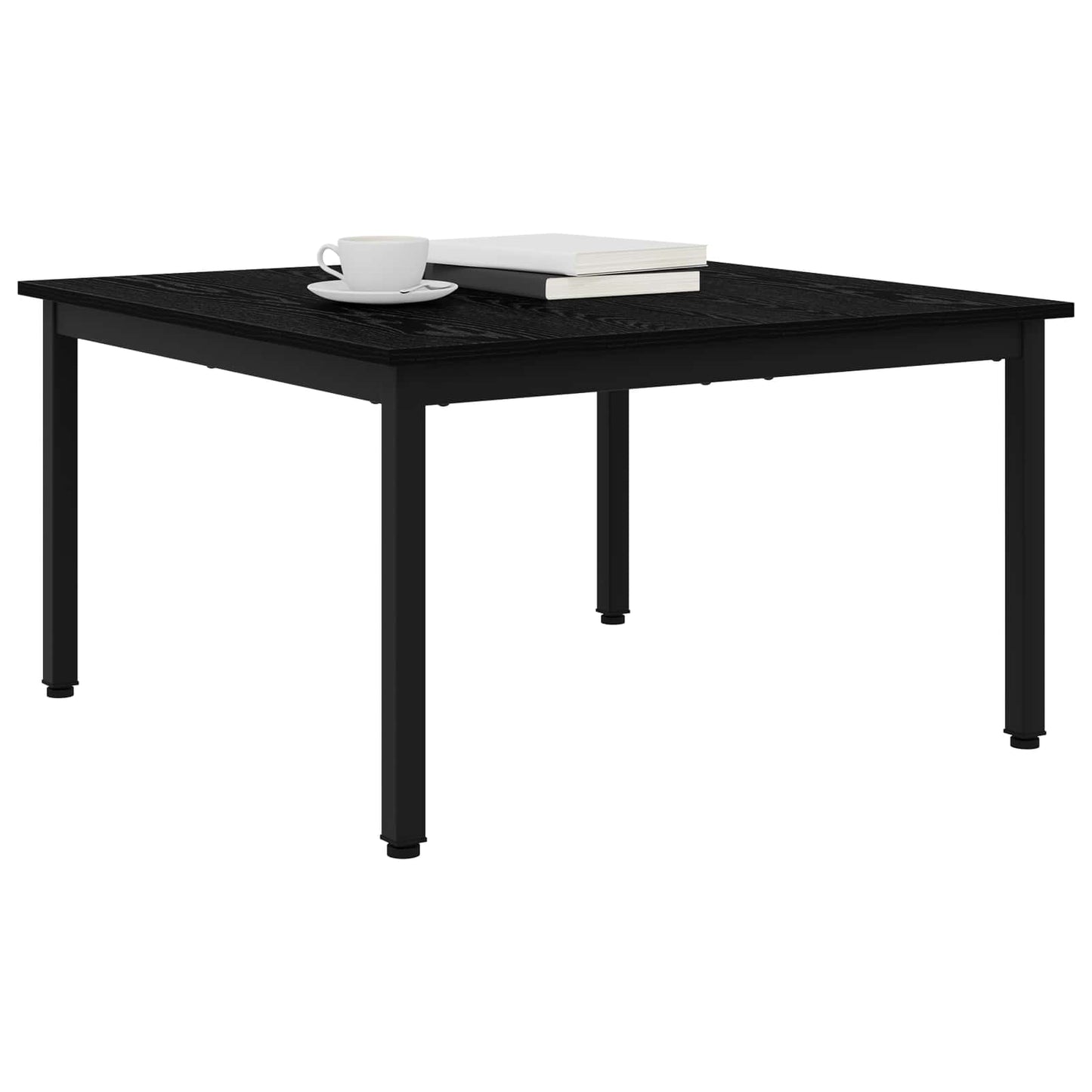 Tavolino da salotto Rovere Nero 80 x 80 x 45 cm - homemem39